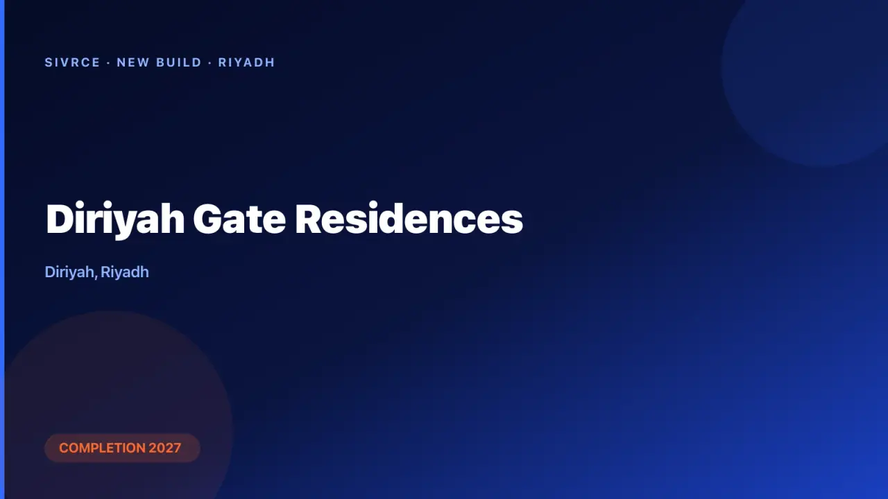 Diriyah Gate Residences