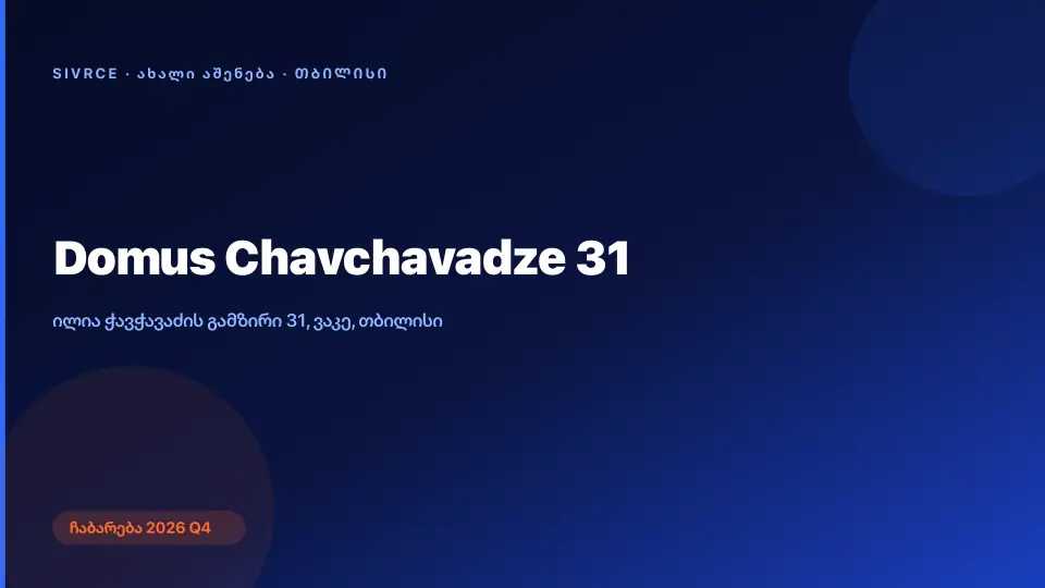 დომუსი ჭავჭავაძის 31