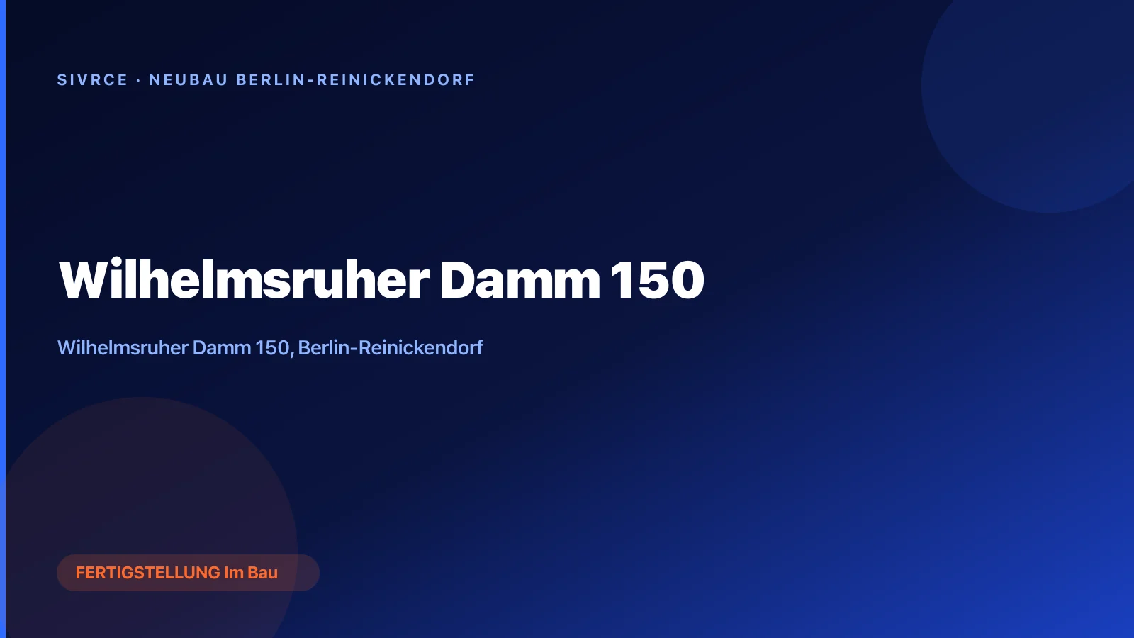 Wilhelmsruher Damm 150