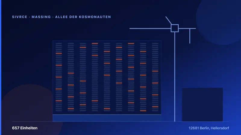 Allee der Kosmonauten — render 1