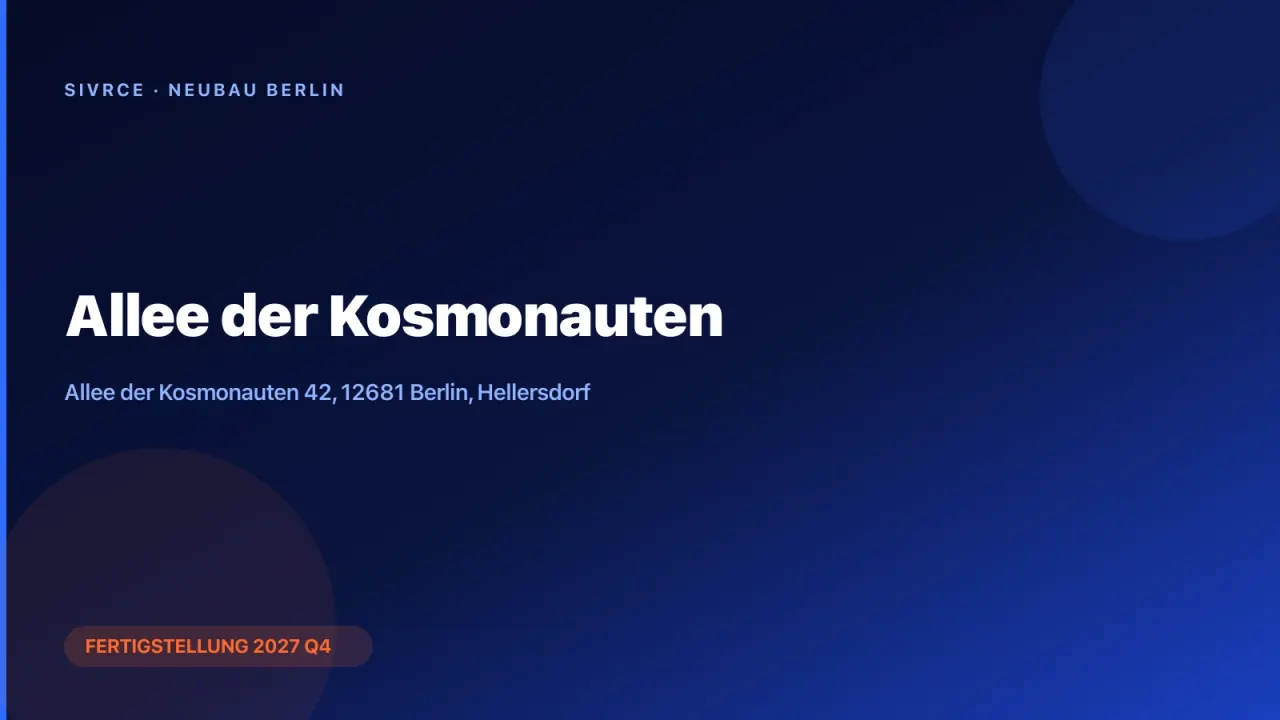 Allee der Kosmonauten
