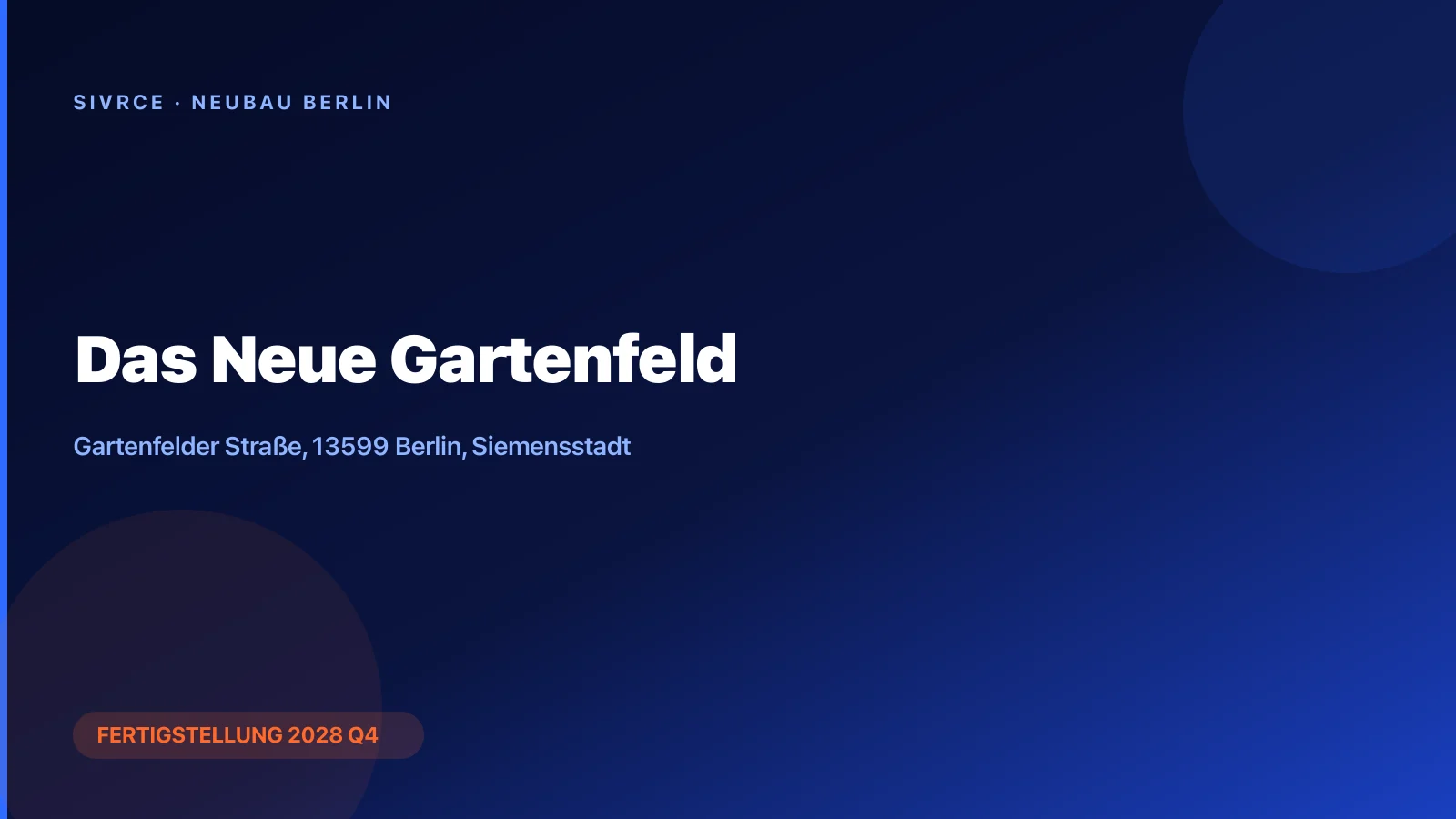 Das Neue Gartenfeld
