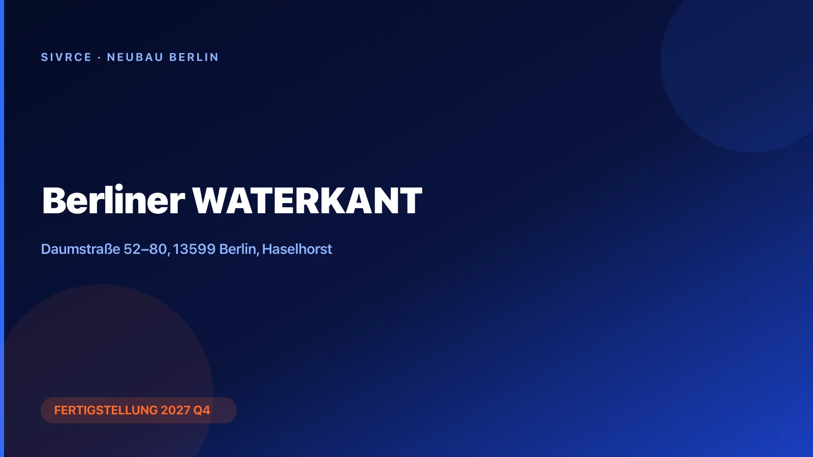 Berliner WATERKANT