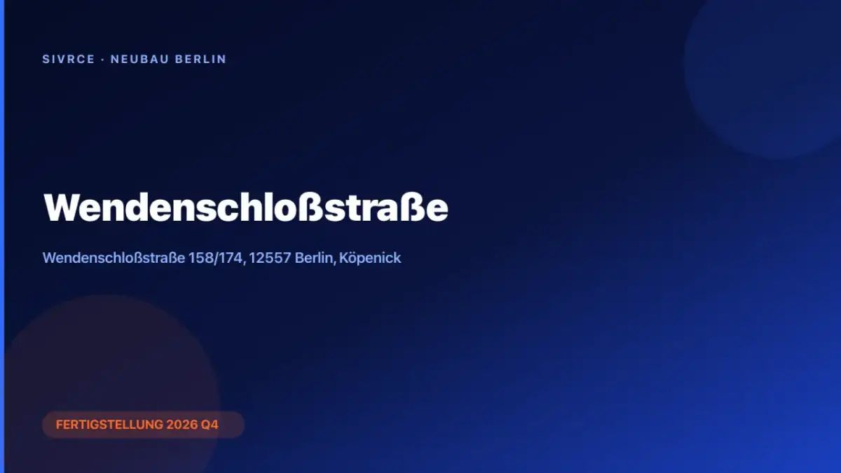 Wendenschloßstraße — Gewobag render