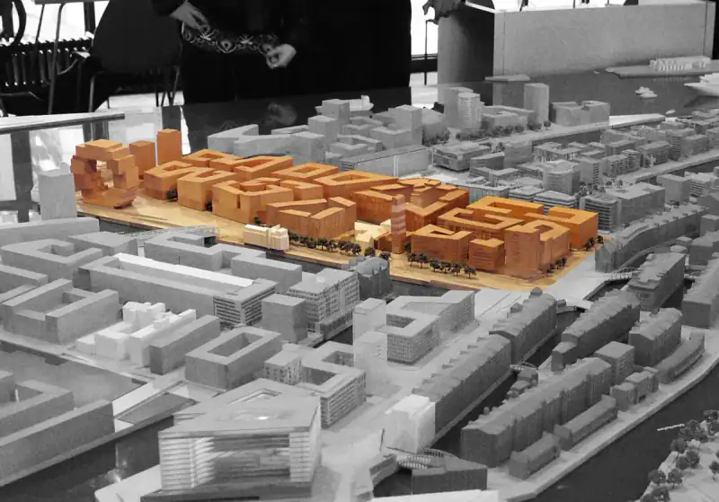 HafenCity — ECE Group render