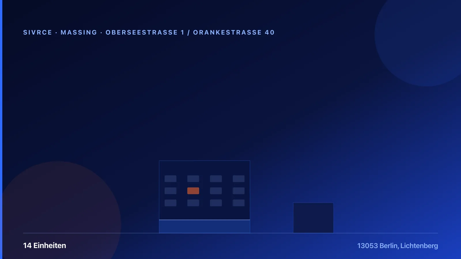 Oberseestraße 1 / Orankestraße 40 — რენდერი 1