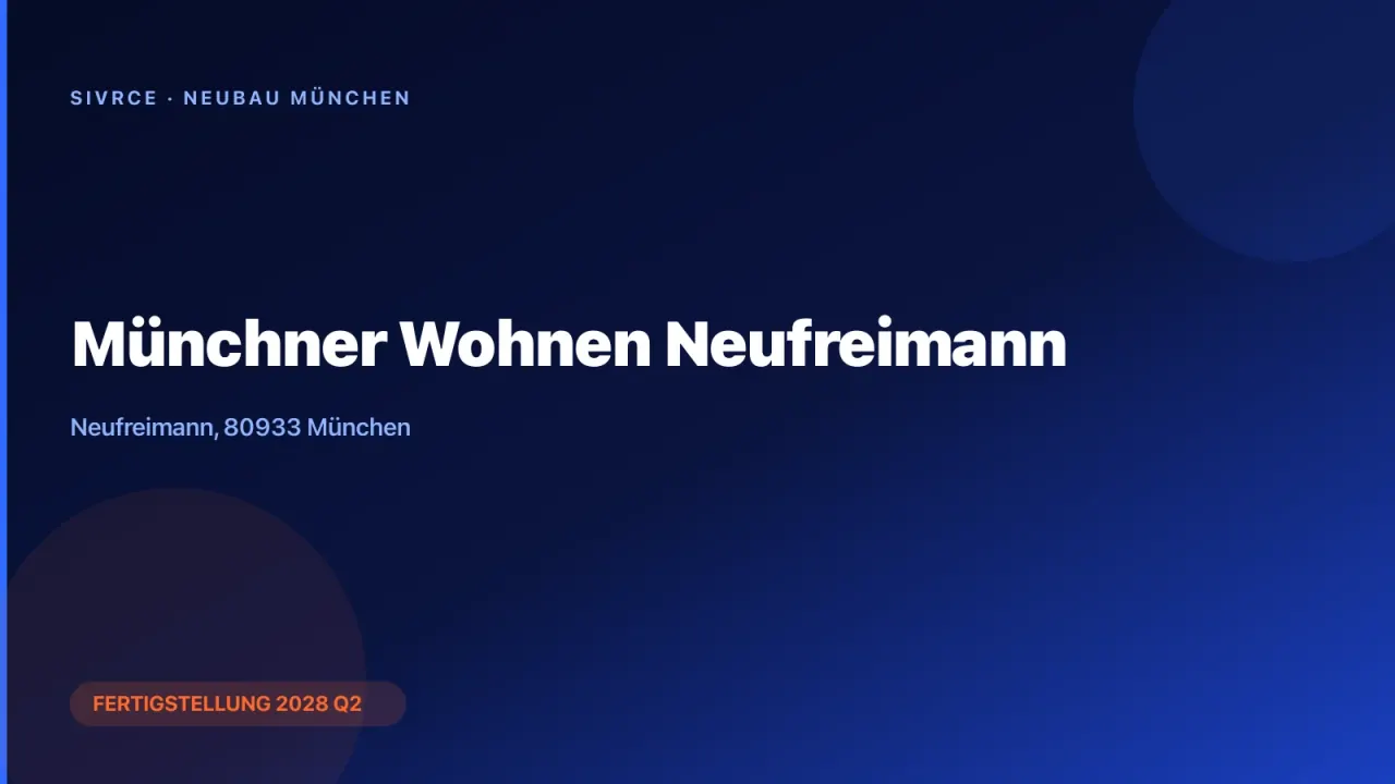 Münchner Wohnen Neufreimann
