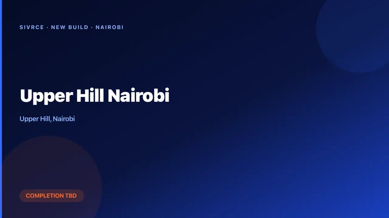 Upper Hill Nairobi
