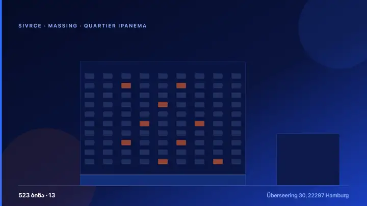 Quartier Ipanema — 3D Massing & Architecture