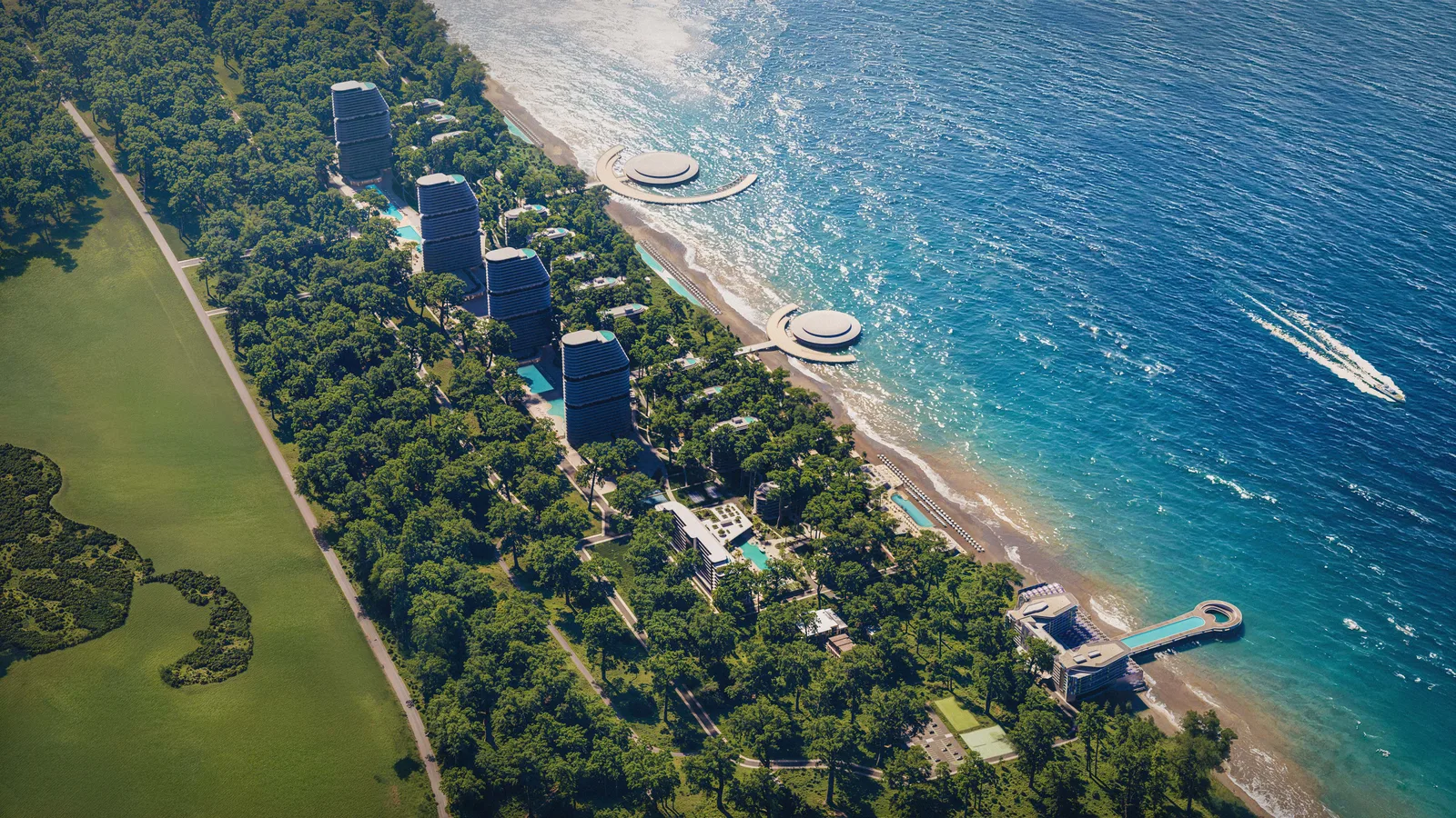Shekvetili Forest Beach