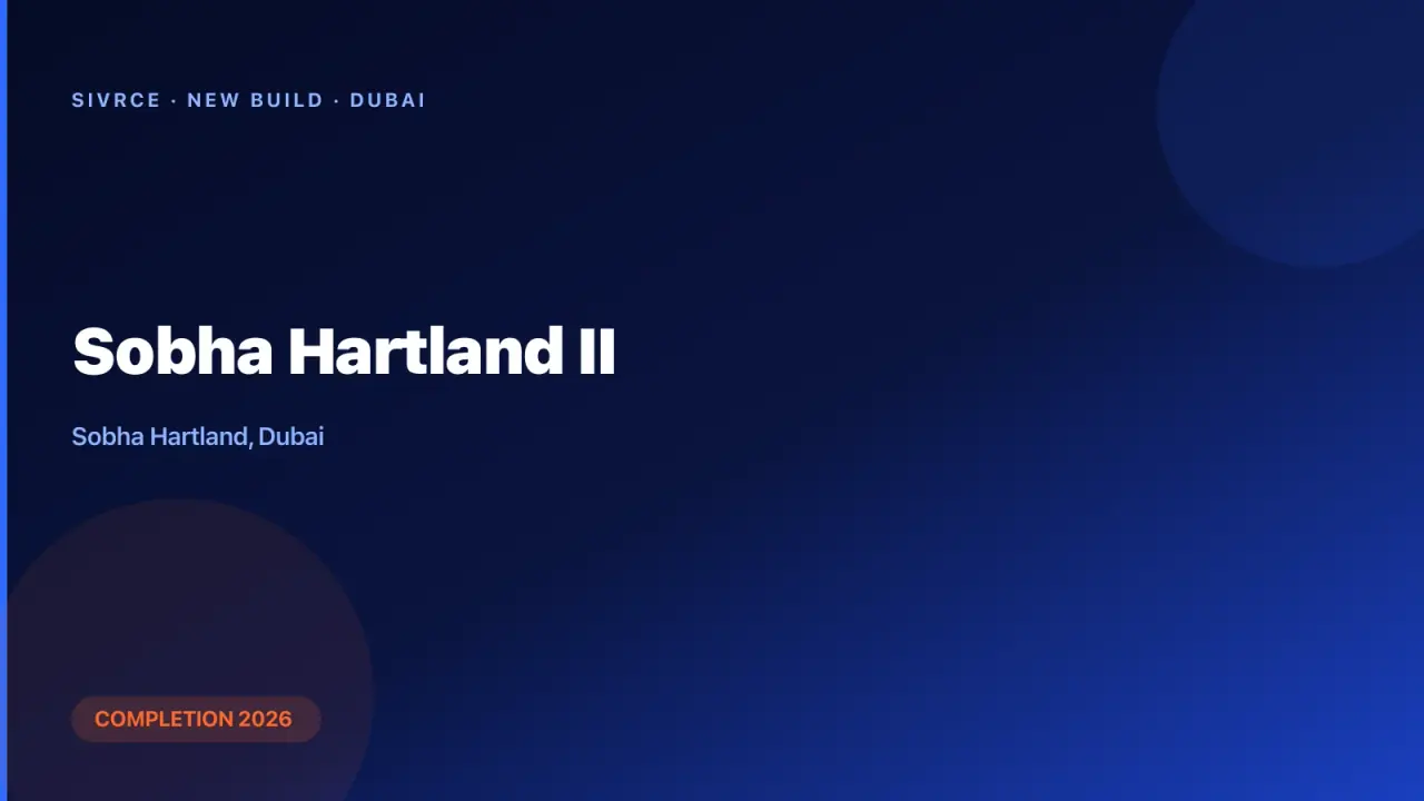 Sobha Hartland II