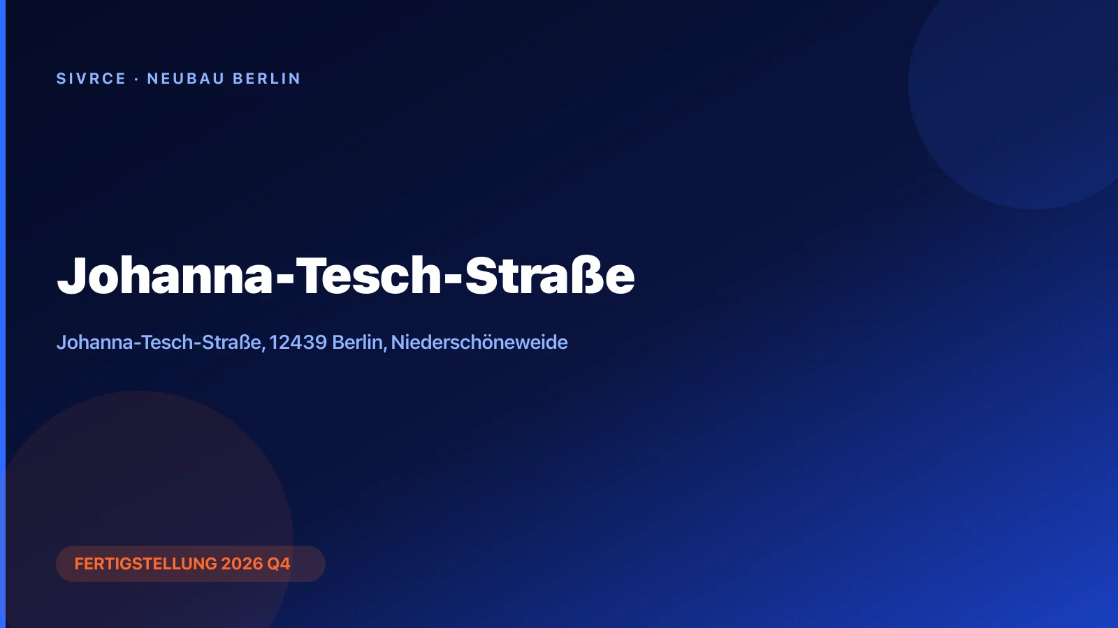 Johanna-Tesch-Straße
