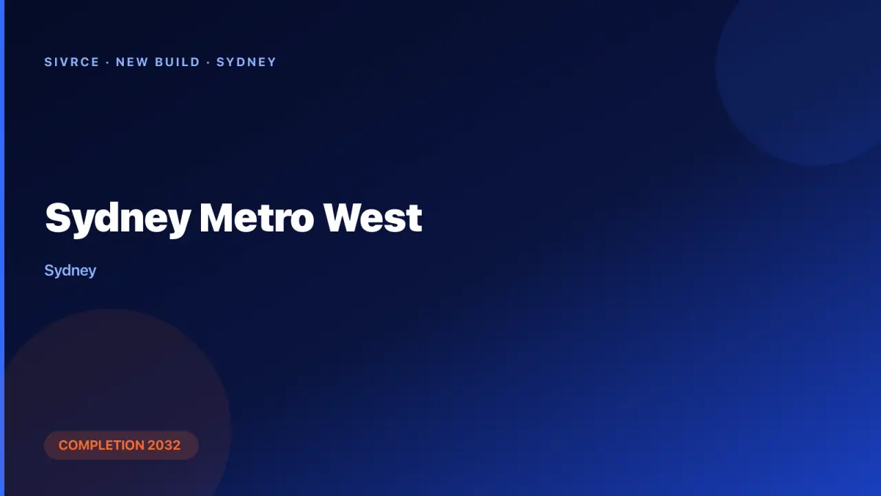 Sydney Metro West
