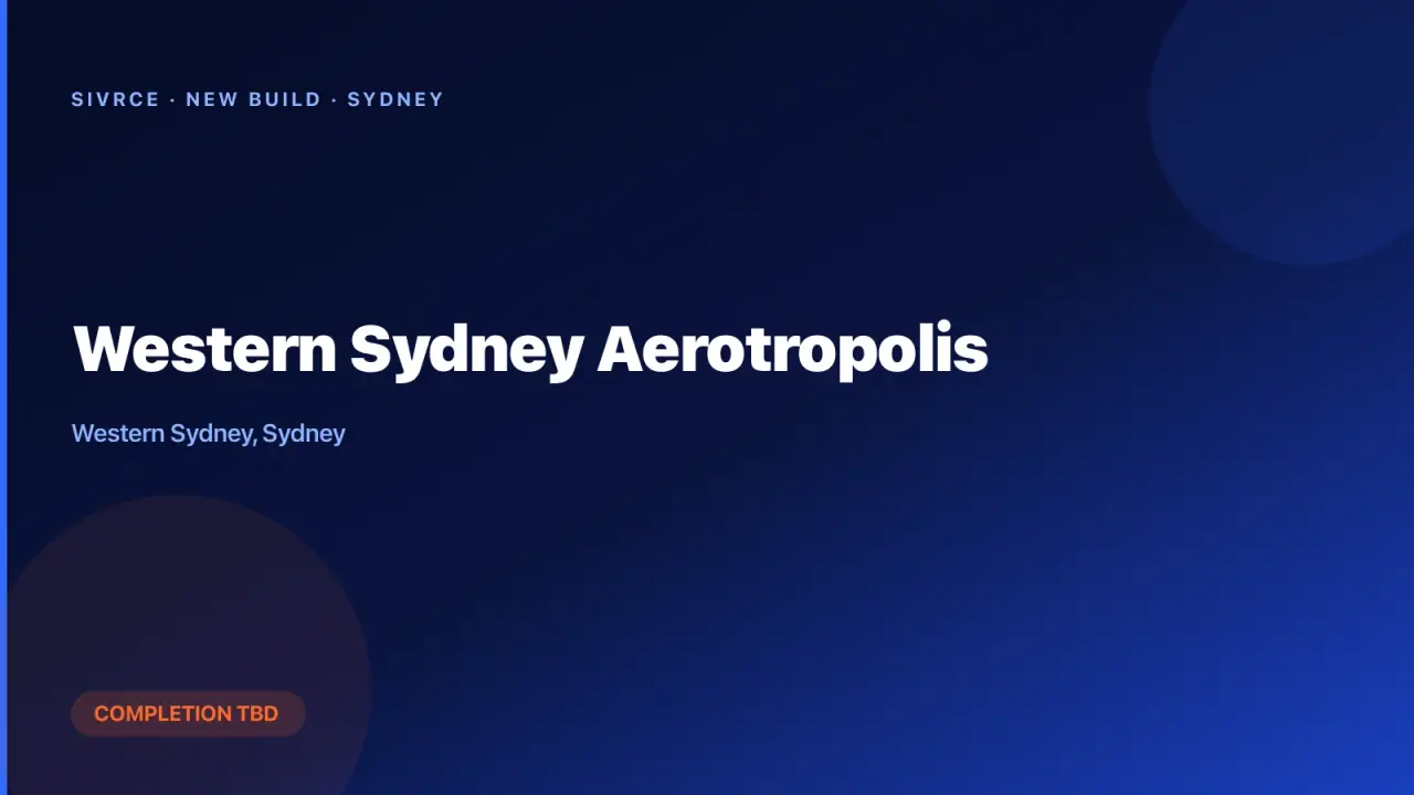 Western Sydney Aerotropolis