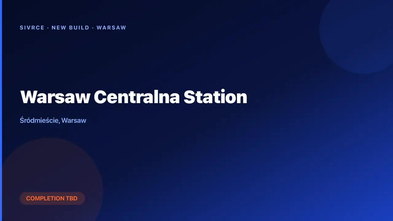 Warsaw Centralna Station
