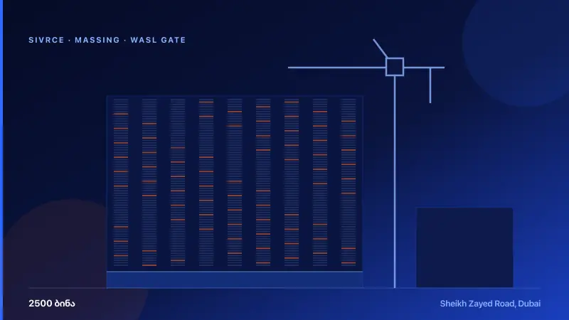 Wasl Gate — რენდერი 1