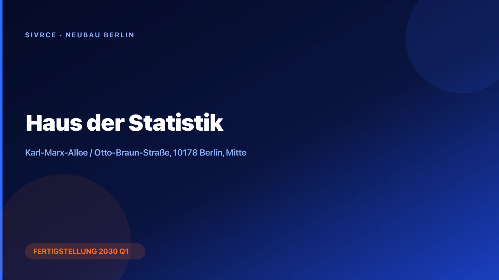 Haus der Statistik